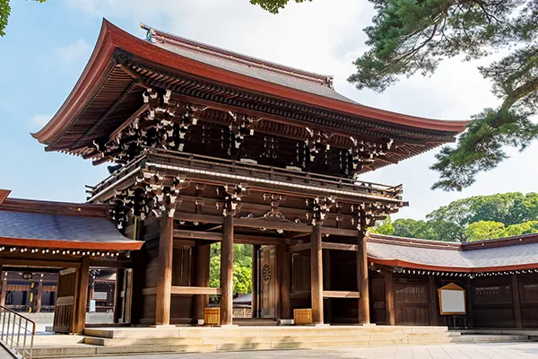 Le sanctuaire de Meiji Jingu à Tokyo
