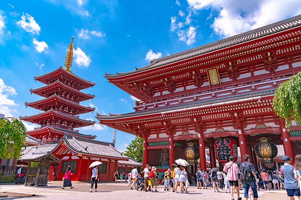Le temple du Seno-ji a Tokyo